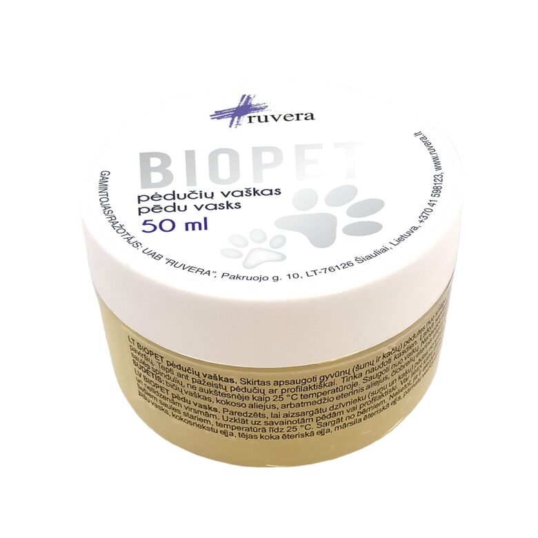 BIOPET pēdu vasks kaķiem un suņiem 